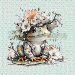 PANEL DRUKOWANY PASTELOWA ŻABA NR 5