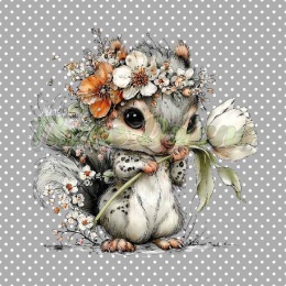 PANEL DRUKOWANY PASTELOWA WIEWIÓRKA NR 10