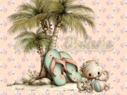 PANEL DRUKOWANY WAKACJE POD PALMĄ NR 3