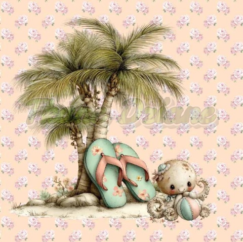 PANEL DRUKOWANY WAKACJE POD PALMĄ NR 3