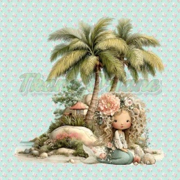 PANEL DRUKOWANY WAKACJE POD PALMĄ NR 4