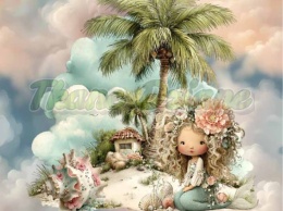 PANEL DRUKOWANY WAKACJE POD PALMĄ NR 7