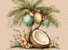 PANEL DRUKOWANY WAKACJE POD PALMĄ NR 8