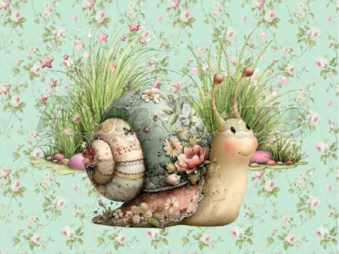 PANEL DRUKOWANY WIELKANOCNA ŚLIMAK NR 2