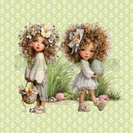 PANEL DRUKOWANY WIELKANOCNE DZIEWCZYNKI NR 10