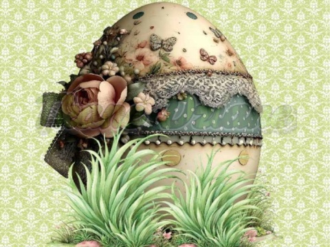 PANEL DRUKOWANY WIELKANOCNE JAJKA NR 4