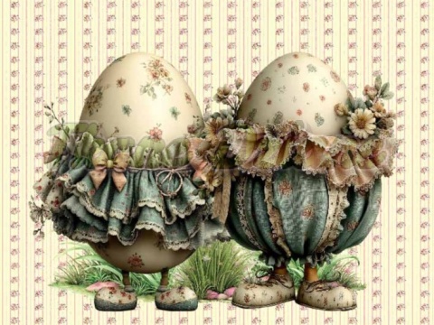 PANEL DRUKOWANY WIELKANOCNE JAJKA NR 5