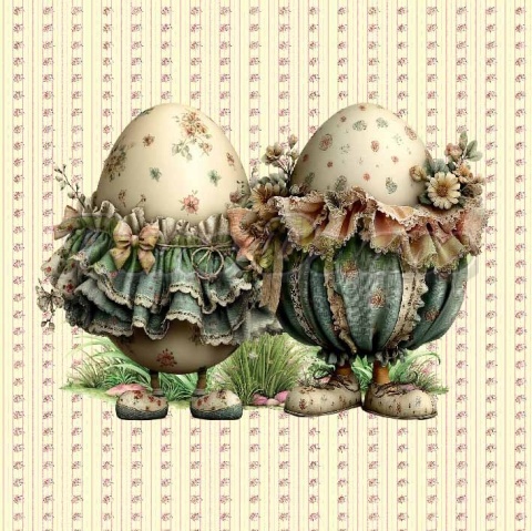 PANEL DRUKOWANY WIELKANOCNE JAJKA NR 5