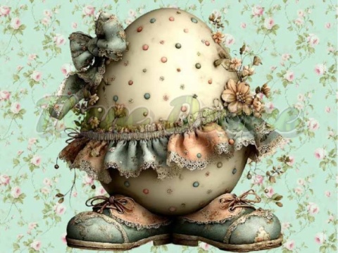 PANEL DRUKOWANY WIELKANOCNE JAJKA NR 7