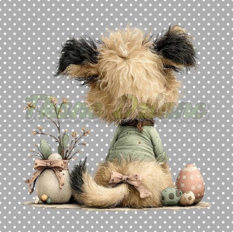 PANEL DRUKOWANY WIELKANOCNE PSY NR 7