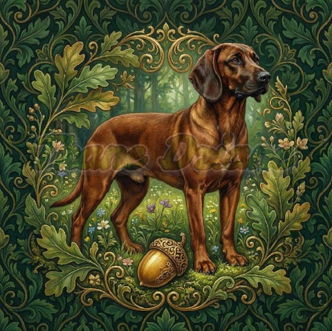 PANEL DRUKOWANY Z MCHU I PAPROCI- POSOKOWIEC NR 1