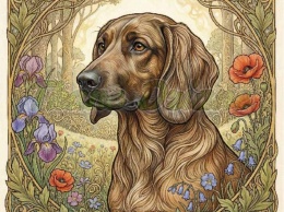 PANEL DRUKOWANY Z MCHU I PAPROCI- POSOKOWIEC NR 4