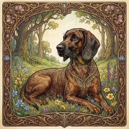 PANEL DRUKOWANY Z MCHU I PAPROCI- POSOKOWIEC NR 6