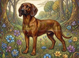 PANEL DRUKOWANY Z MCHU I PAPROCI- POSOKOWIEC NR 7