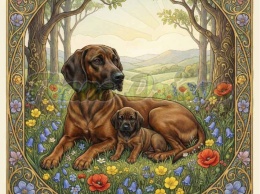 PANEL DRUKOWANY Z MCHU I PAPROCI- POSOKOWIEC NR 8