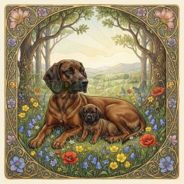 PANEL DRUKOWANY Z MCHU I PAPROCI- POSOKOWIEC NR 8