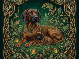 PANEL DRUKOWANY Z MCHU I PAPROCI- POSOKOWIEC NR 9