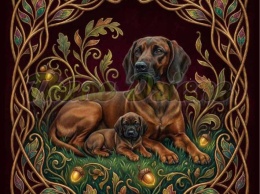 PANEL DRUKOWANY Z MCHU I PAPROCI- POSOKOWIEC NR 10