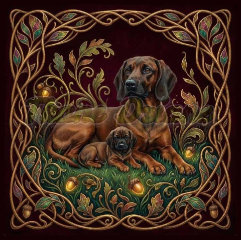 PANEL DRUKOWANY Z MCHU I PAPROCI- POSOKOWIEC NR 10