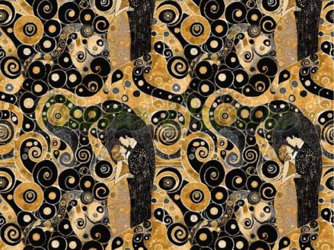 TKANINA DRUKOWANA KLIMT NR 13