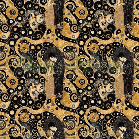 TKANINA DRUKOWANA KLIMT NR 13