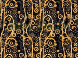 TKANINA DRUKOWANA KLIMT NR 10