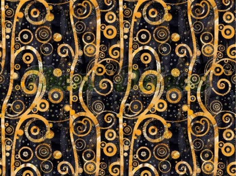 TKANINA DRUKOWANA KLIMT NR 10