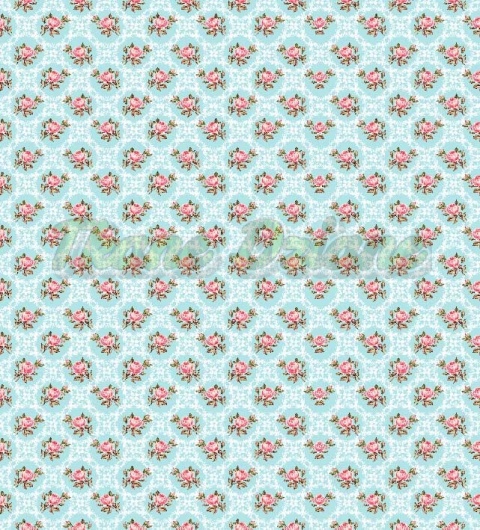 TKANINA DRUKOWANA RÓŻYCZKI NR 6