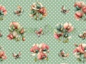 TKANINA DRUKOWANA WIELKANOCNE KWIATKI NR 9