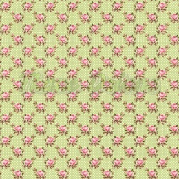 TKANINA DRUKOWANA RÓŻYCZKI NR 1