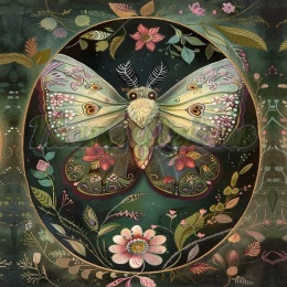 PANEL DRUKOWANY ĆMA W KWIATACH NR 4