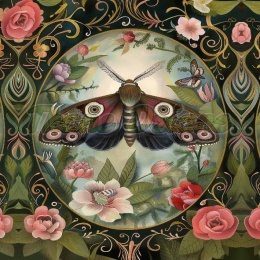 PANEL DRUKOWANY ĆMA W KWIATACH NR 7