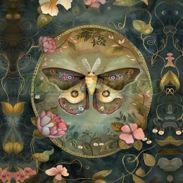 PANEL DRUKOWANY ĆMA W KWIATACH NR 10