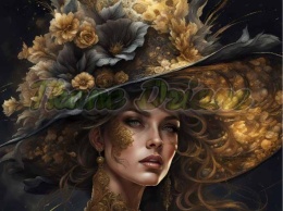 PANEL DRUKOWANY KOBIETA W KWIATACH NR 43