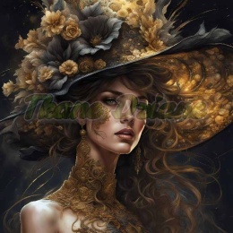 PANEL DRUKOWANY KOBIETA W KWIATACH NR 43