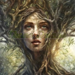 PANEL DRUKOWANY KOBIETA W KWIATACH NR 50