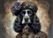 PANEL DRUKOWANY ANGIELSKI COCKER SPANIEL W KAPELUSZU NR 11