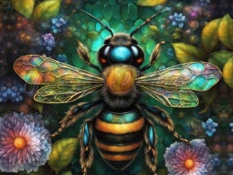 PANEL DRUKOWANY PSZCZOŁY NR 5