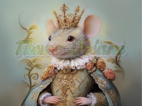 PANEL DRUKOWANY WIKTORIAŃSKA MYSZ NR 6