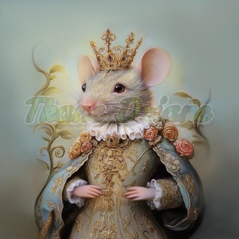 PANEL DRUKOWANY WIKTORIAŃSKA MYSZ NR 6