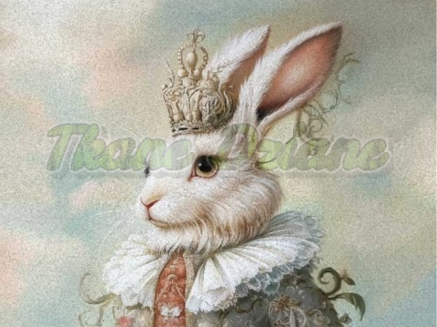 PANEL DRUKOWANY WIKTORIAŃSKI KRÓLIK NR 4