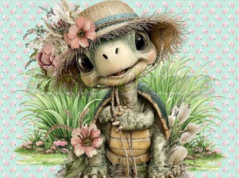 PANEL DRUKOWANY ŻÓŁW NR 13