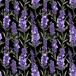 TKANINA DRUKOWANA LAWENDA NR 5