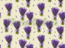 TKANINA DRUKOWANA LAWENDA NR 8