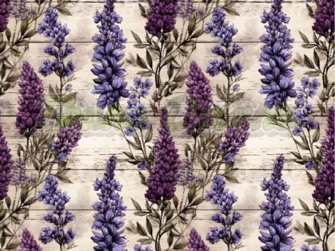 TKANINA DRUKOWANA LAWENDA NR 1