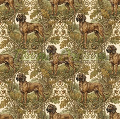 TKANINA DRUKOWANA POSOKOWIEC NR 1