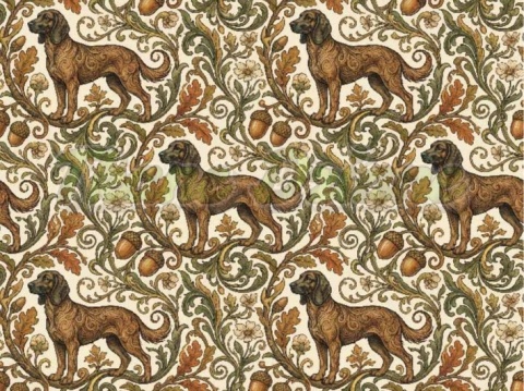 TKANINA DRUKOWANA POSOKOWIEC NR 4