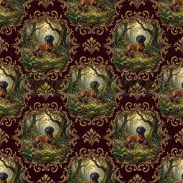 TKANINA DRUKOWANA POSOKOWIEC NR 5