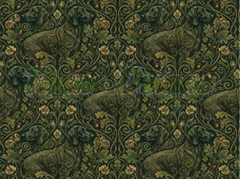 TKANINA DRUKOWANA POSOKOWIEC NR 7