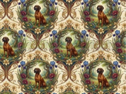 TKANINA DRUKOWANA POSOKOWIEC NR 9